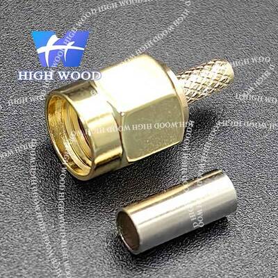 SMA Series RF Coaxial Connector,SMA-J-1.5 Plug