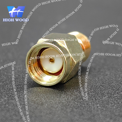 SMA Series RF Coaxial Connector,Straight SMA M-F No Flange KK