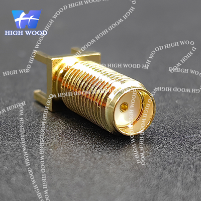 SMA Series RF Coaxial Connector,SMA-KE18.5 Straight Pin