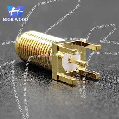 SMA Series RF Coaxial Connector,SMA-KE18.5 Straight Pin