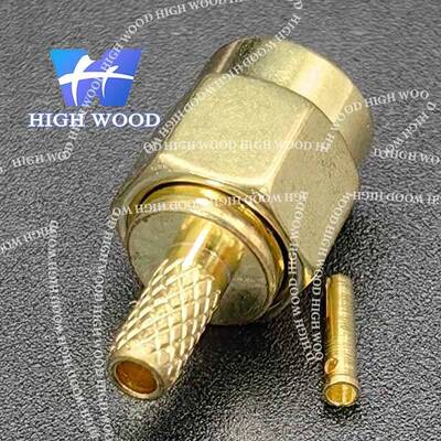 SMA Series RF Coaxial Connector,SMA-J-1.5 Reverse Plug
