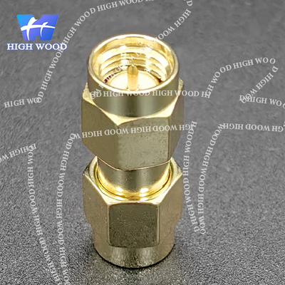 SMA Series RF Coaxial Connector,SMA-JJ Male to Male