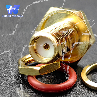 SMA Series RF Coaxial Connector,SMA-KY Waterproof Female for 1.13 Cable