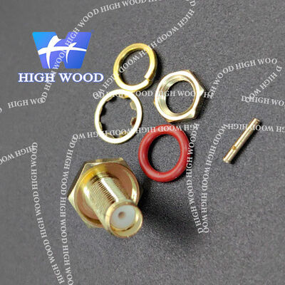 SMA Series RF Coaxial Connector,SMA‑K11 Waterproof Female Crimp Connector