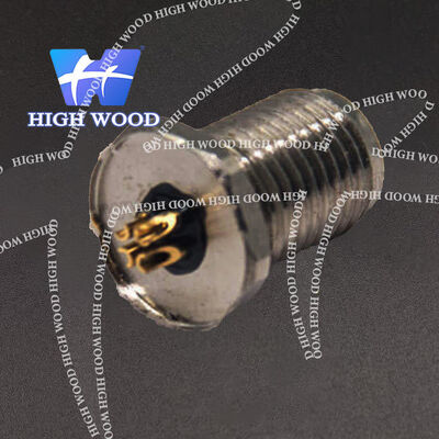 M5 Series Straight Waterproof 4-core Female Receptacle