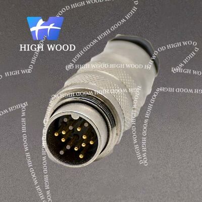 M16，14-pin Male Straight Solder Type Connector