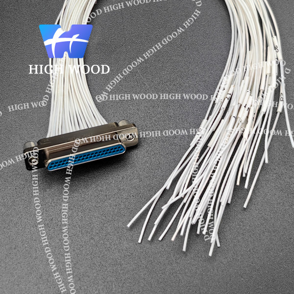 J30J SERIES MICRO-D Connectors,J30J-37TJL L=200 ,J30J SERIES TWISTED ...